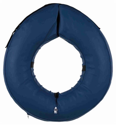 Trixie Beschermkraag Opblaasbaar Blauw M 40-45X11,5 Cm
